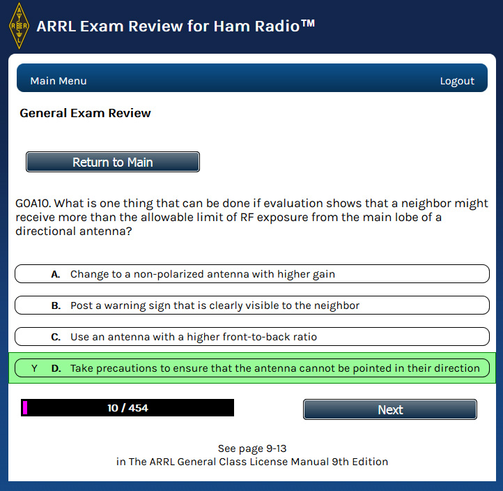 ARRL’s Free Exam Review for Ham Radio Updated